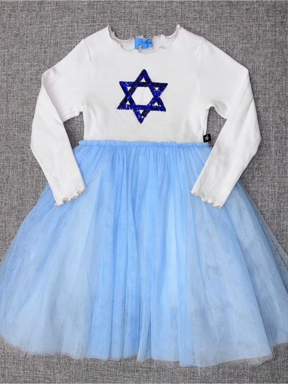 Petite Hailey size 6 Star of David Dress EUC recently dry cleaned